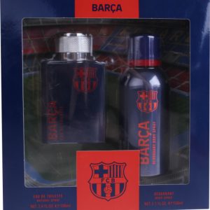cadeauset FC Barça 100/150 ml blauw 2-delig