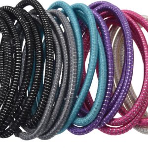 haarelastiekjes polyester 20 stuks