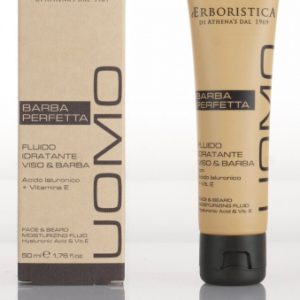 gezichts- en baardcrème heren 50 ml vegan wit