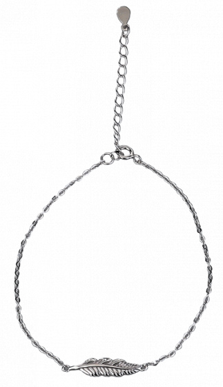 armband Feather dames RVS 925 zilver verstelbaar - Afbeelding 2